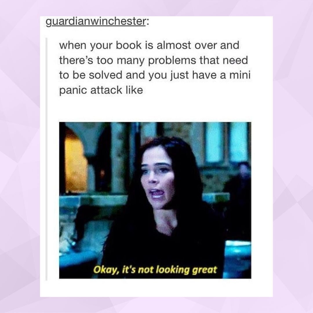 Why does everything have to happen so fast at the end of the book? 😭 Then you finish it at 2 a.m. and need to get your hands on the next book. 

Who else can relate? 🤔 Let us know down in the comments! 👇

🏷️#bookmemes #bookclub #bookobsessed
