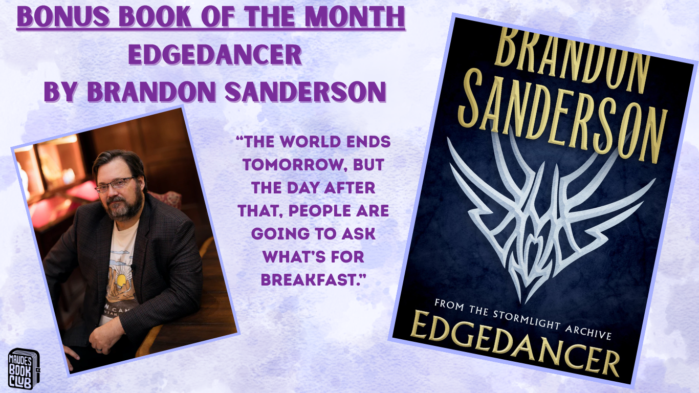 Bonus Book of the Month: ‘Edgedancer’ by Brandon Sanderson