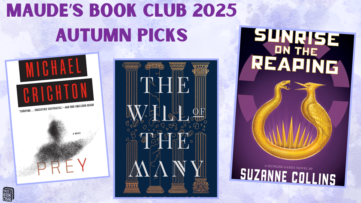 Maude’s Book Club 2025 Autumn Picks