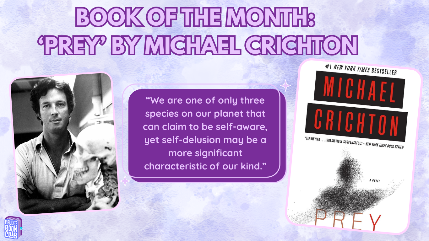 Book of the Month Preview: ‘Prey’ by Michael Crichton