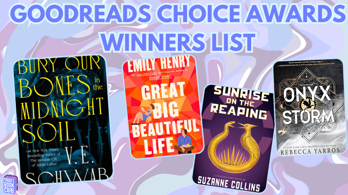 The 2025 Goodreads Choice Awards Winners