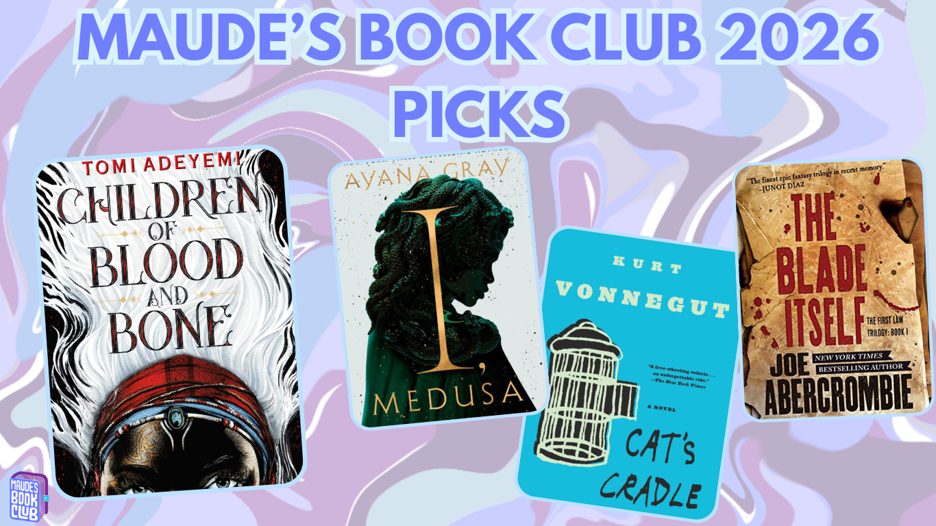 Maude’s Book Club 2026 Book Picks