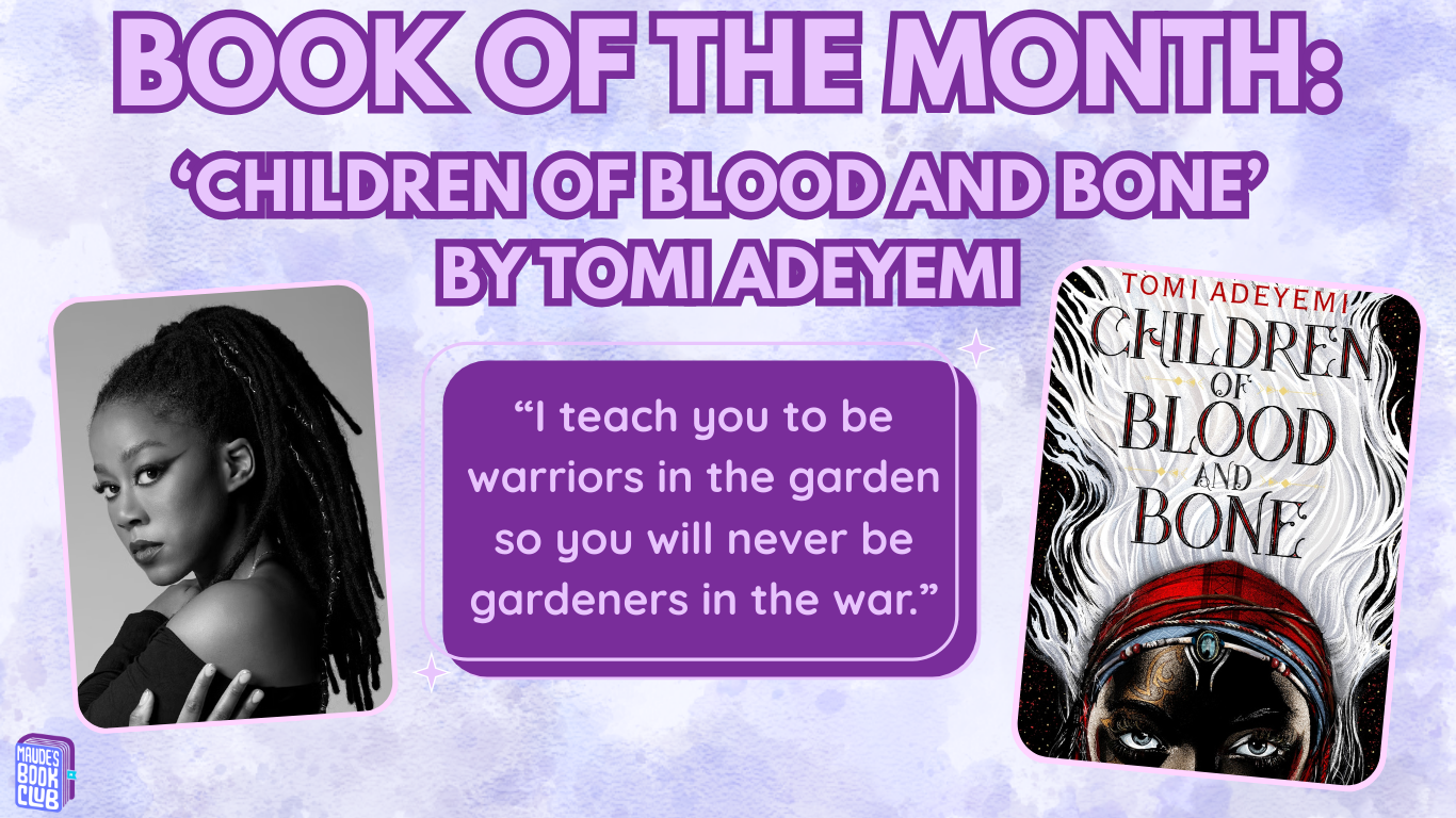 Book of the Month Preview: ‘Children of Blood and Bone’ by Tomi Adeyemi