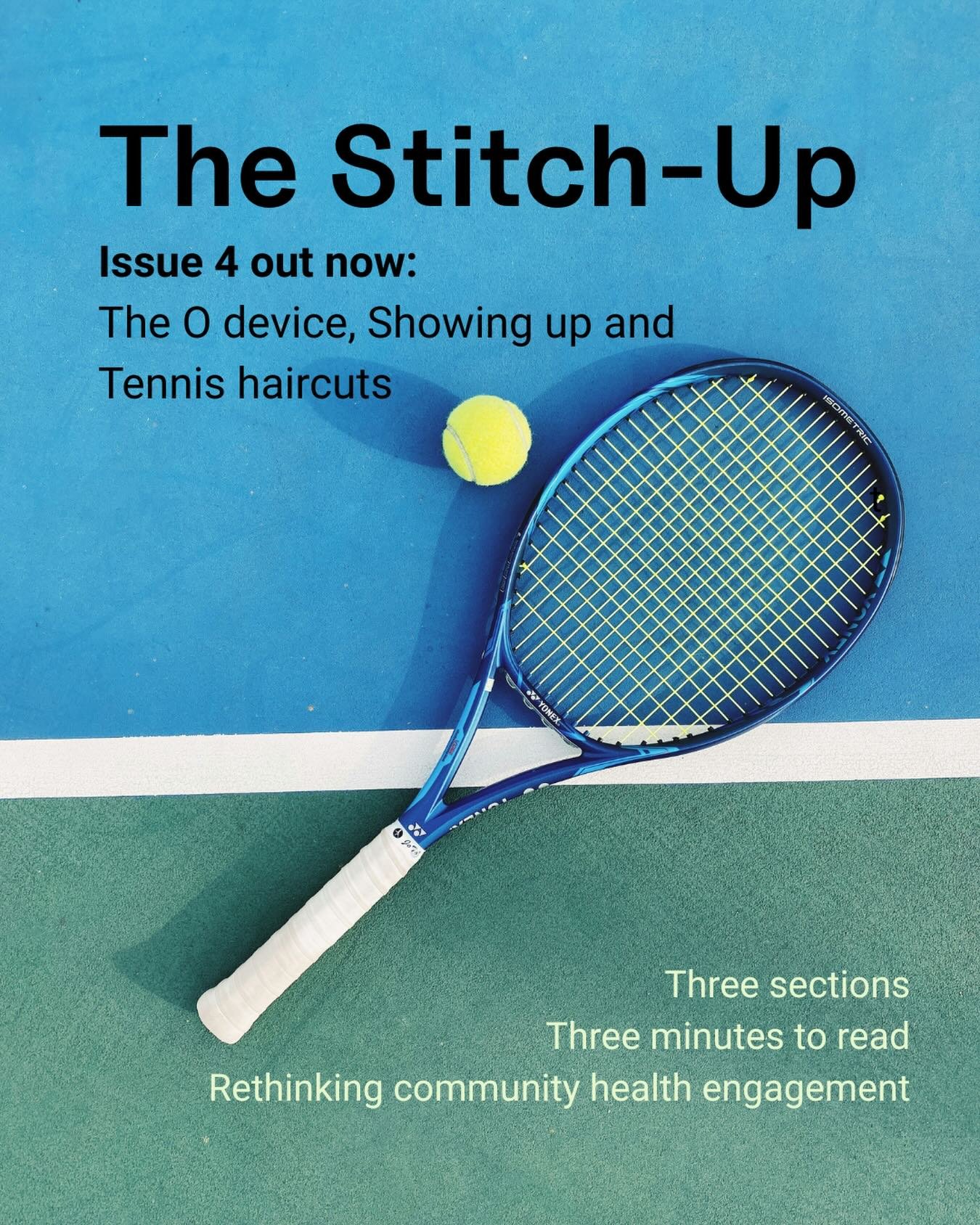 Intrigued? Head to the newsletter page on our website. Link in bio 🎾