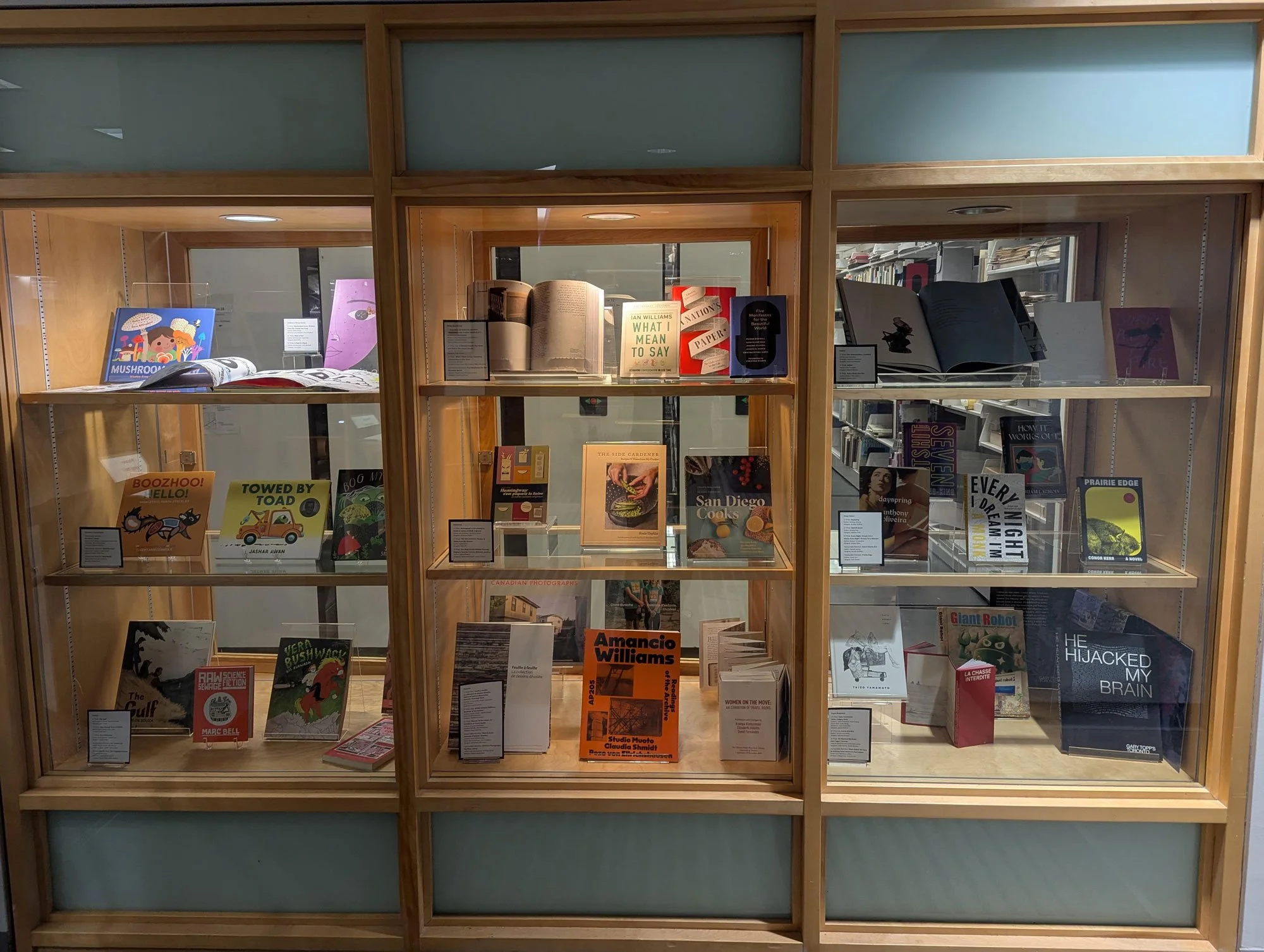 2024 Alcuin Awards Exhibit at the TMU