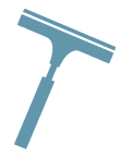 Squeegee icon from wheatbelt window cleaning