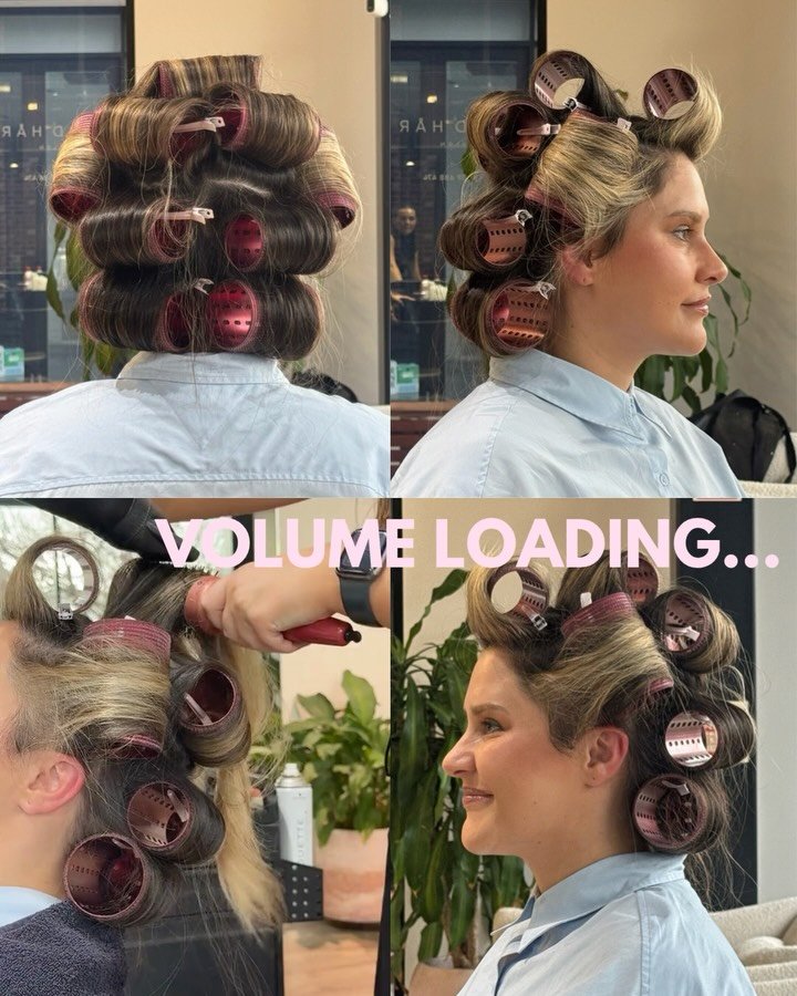 A BOB COULD NEVER 🤍 
Volume of our DREAMS loading. 

Never underestimate what a set of rollers can do. Shoutout to Nikita @hairby.nakita who nailed this blow-dry with our @hello.bleach rollers, this is the secret behind that big, bouncy volume every