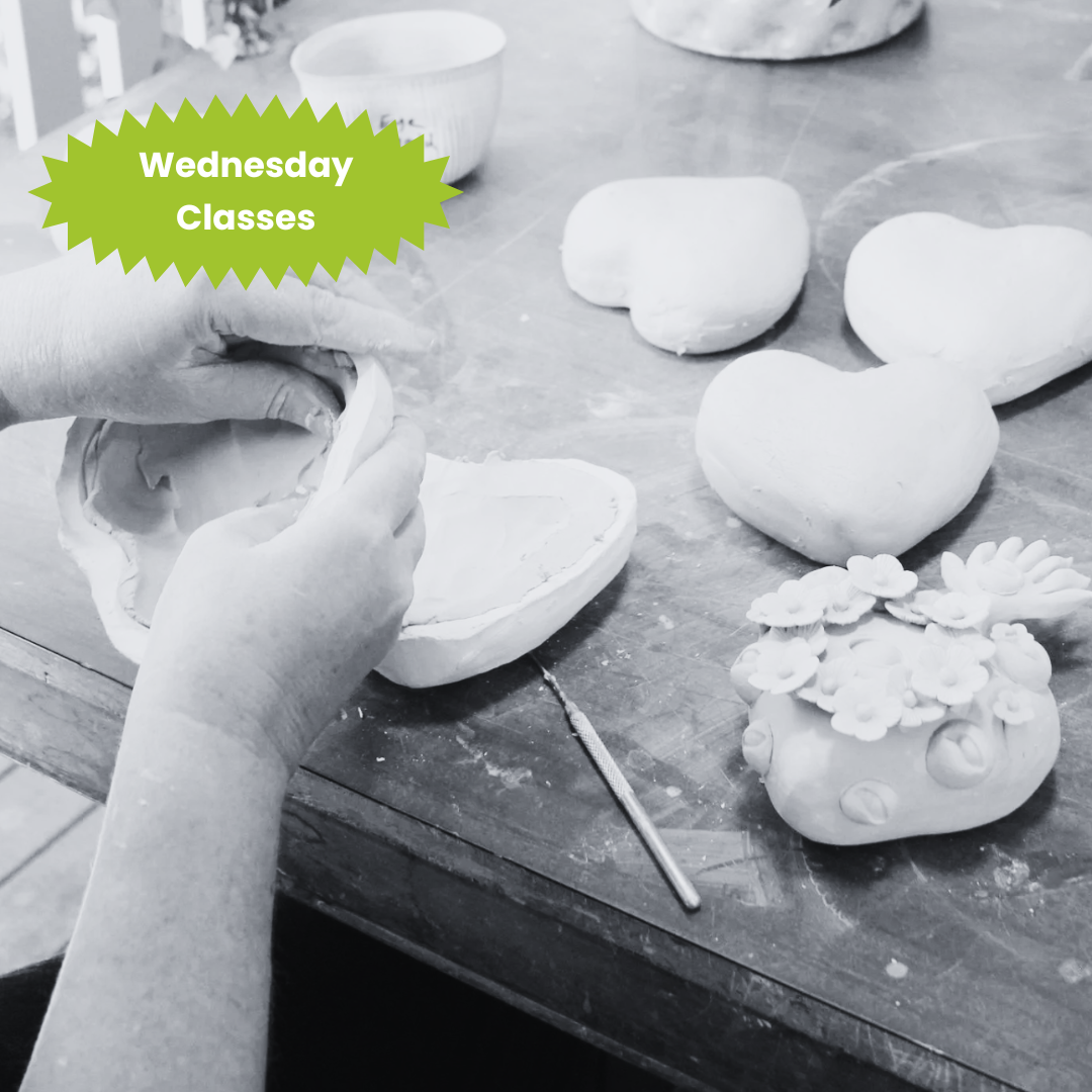 Wednesday 6 Week Ceramic Classes with Clairy Laurence & Bron Thomson
