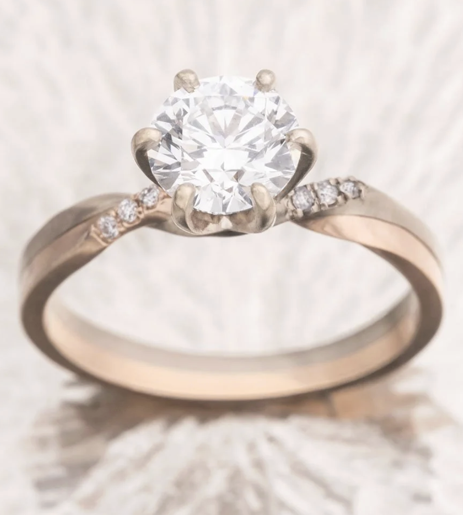 6 Pave diamonds (Twin Souls)