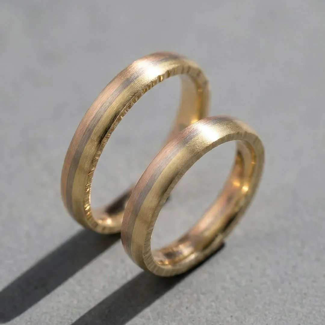 Trio wedding ring workshop moonlight ring