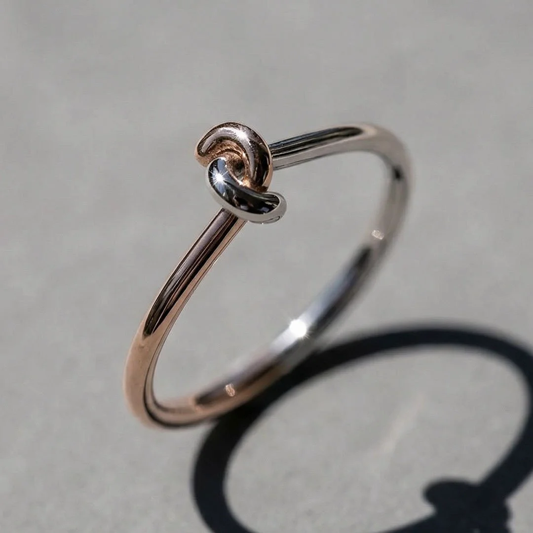 Duo wedding ring workshop pinkie swear ring