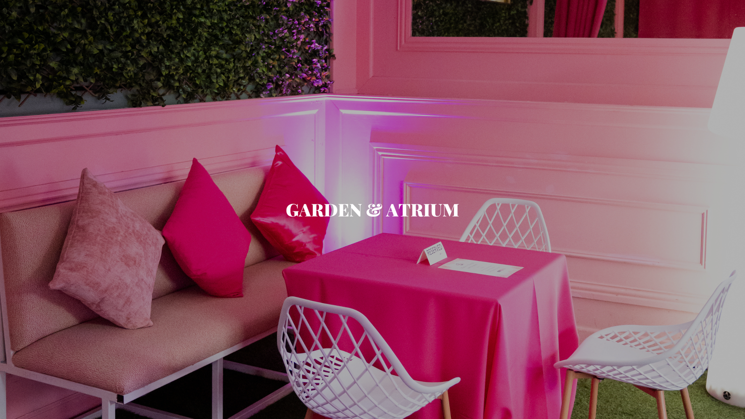 Garden Room — XOXO Dining Room