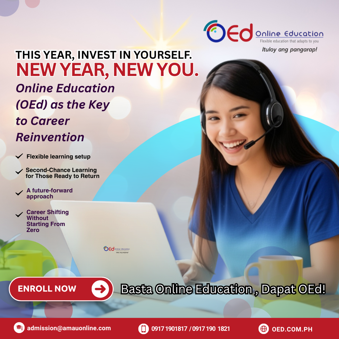 New Year, New You:Online Education (OEd) as the Key to Career Reinvention&nbsp;