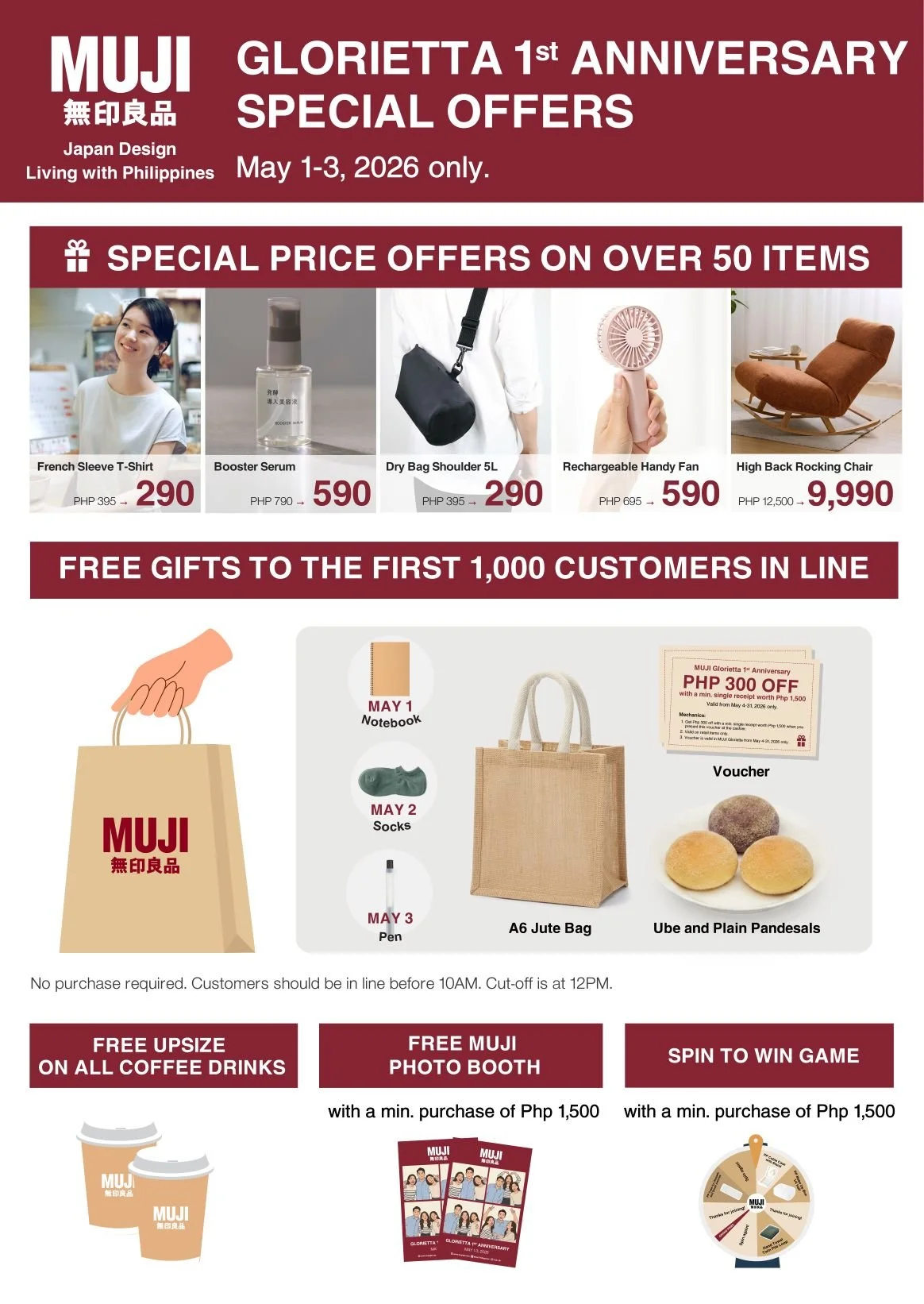 MUJI PHILIPPINES’ FLAGSHIP STORE CELEBRATES ITS 1ST ANNIVERSARY