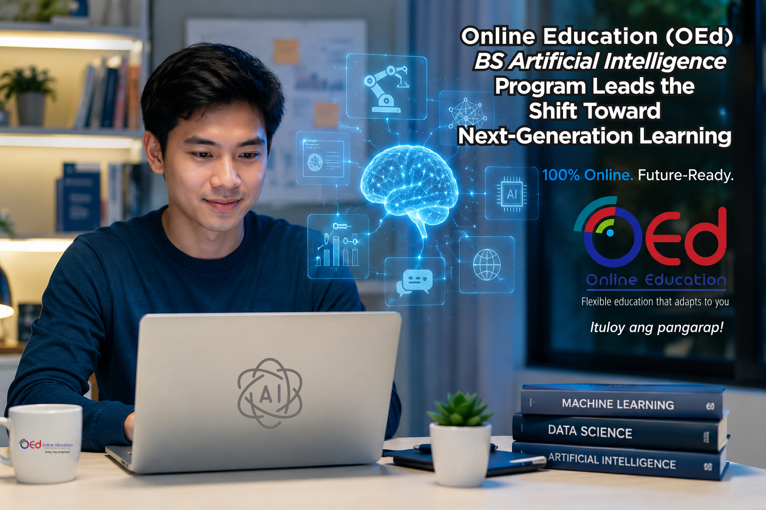 Online Education (OEd) BS Artificial Intelligence Program Leads the Shift Toward Next-Generation Learning