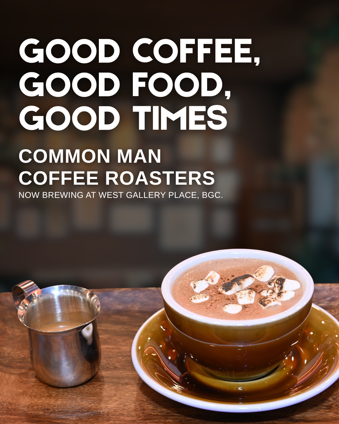 Common Man Coffee Roasters Finds a New Home in BGC, Serving Filipino-Inspired Coffee Creations