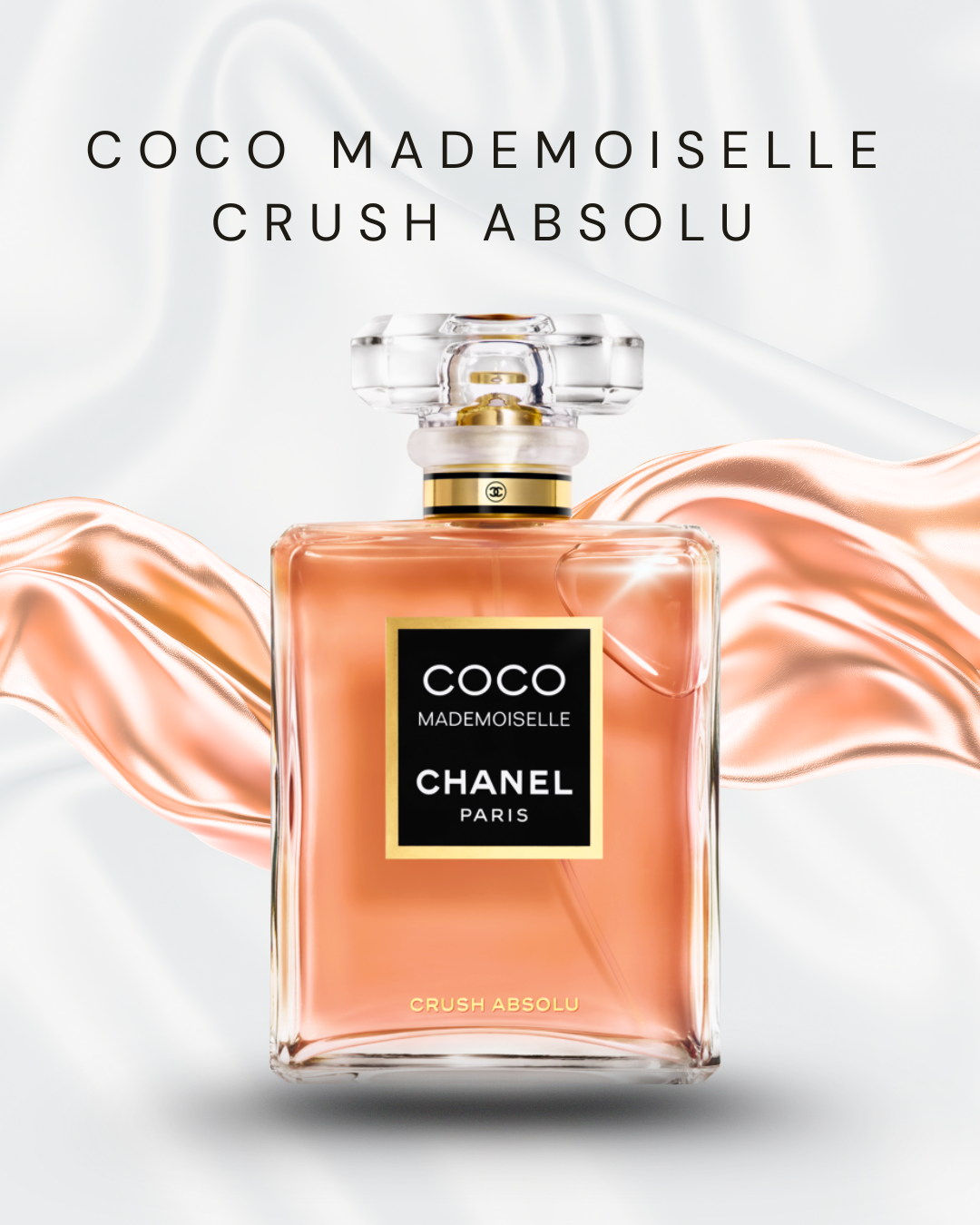 COCO MADEMOISELLE CRUSH ABSOLU is more than a fragrance:it is a magnetic force, an impulse.