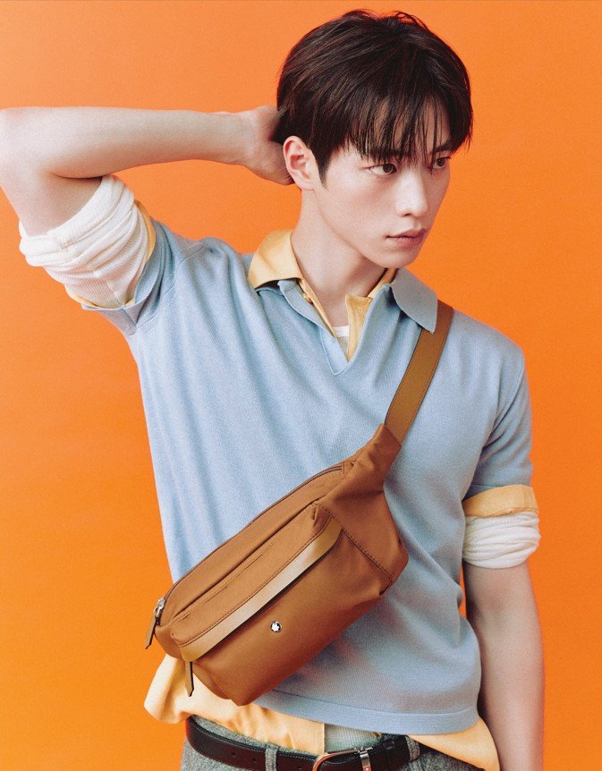 Seo Kangjun - Montblanc Panorama Belt Bag_Honey.jpg