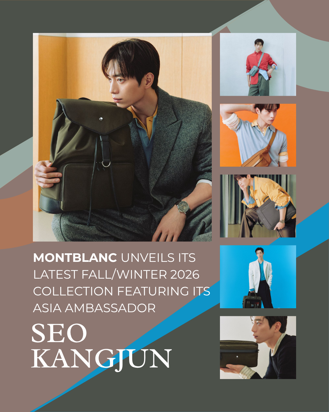 Montblanc Unveils its Latest Fall/Winter 2026 Collection Featuring Its Asia Ambassador Seo Kangjun