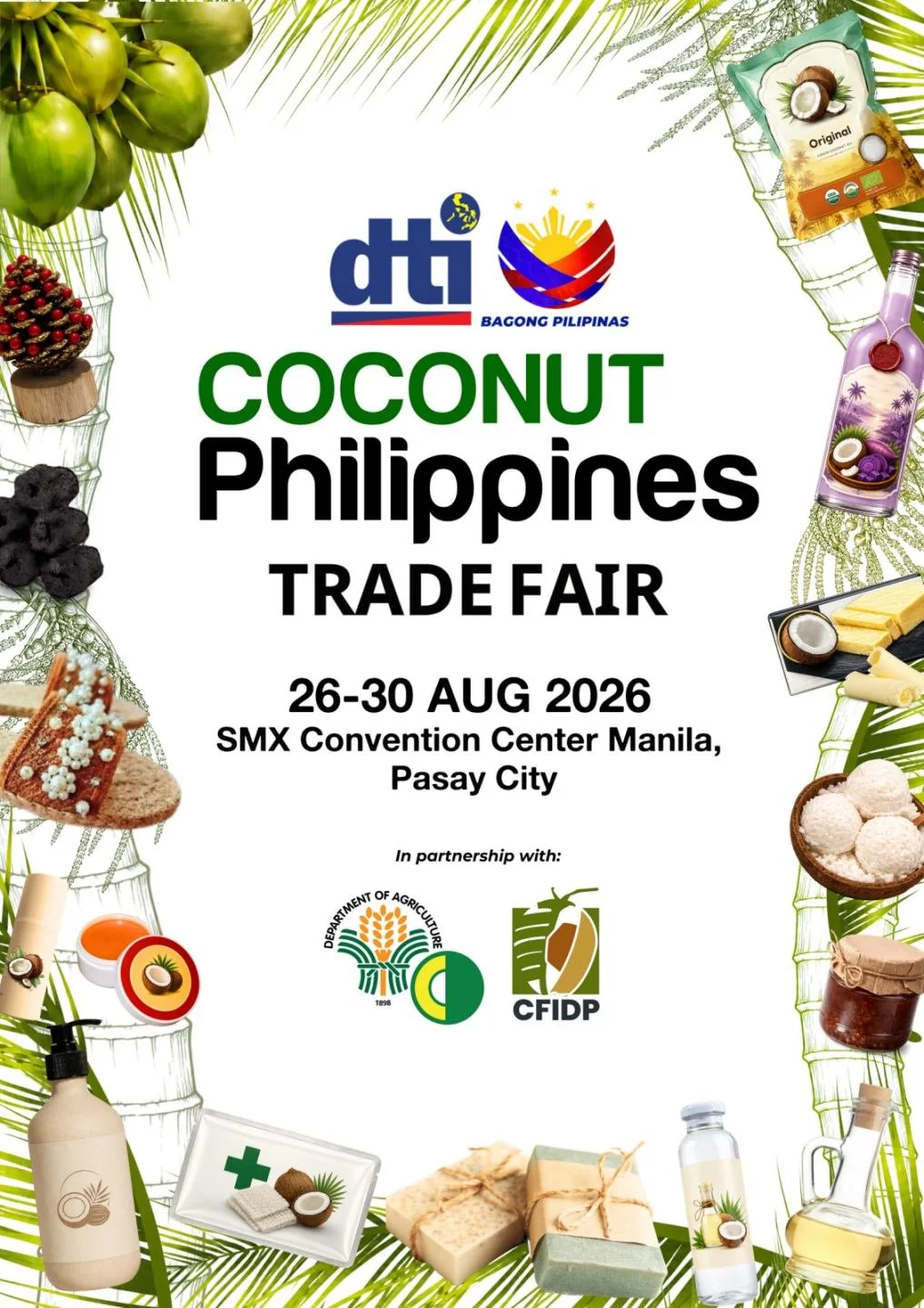 2026 COCONUT Philippines Trade Fair to showcase the modern Philippine coconut industry