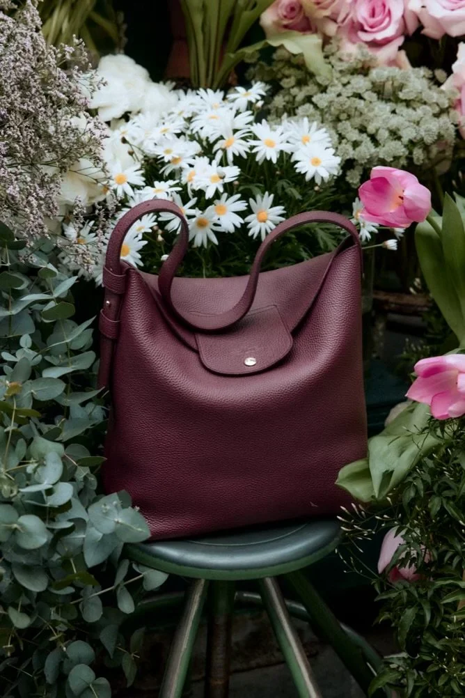 Longchamp Le Cadence in Burgundy 1.jpeg