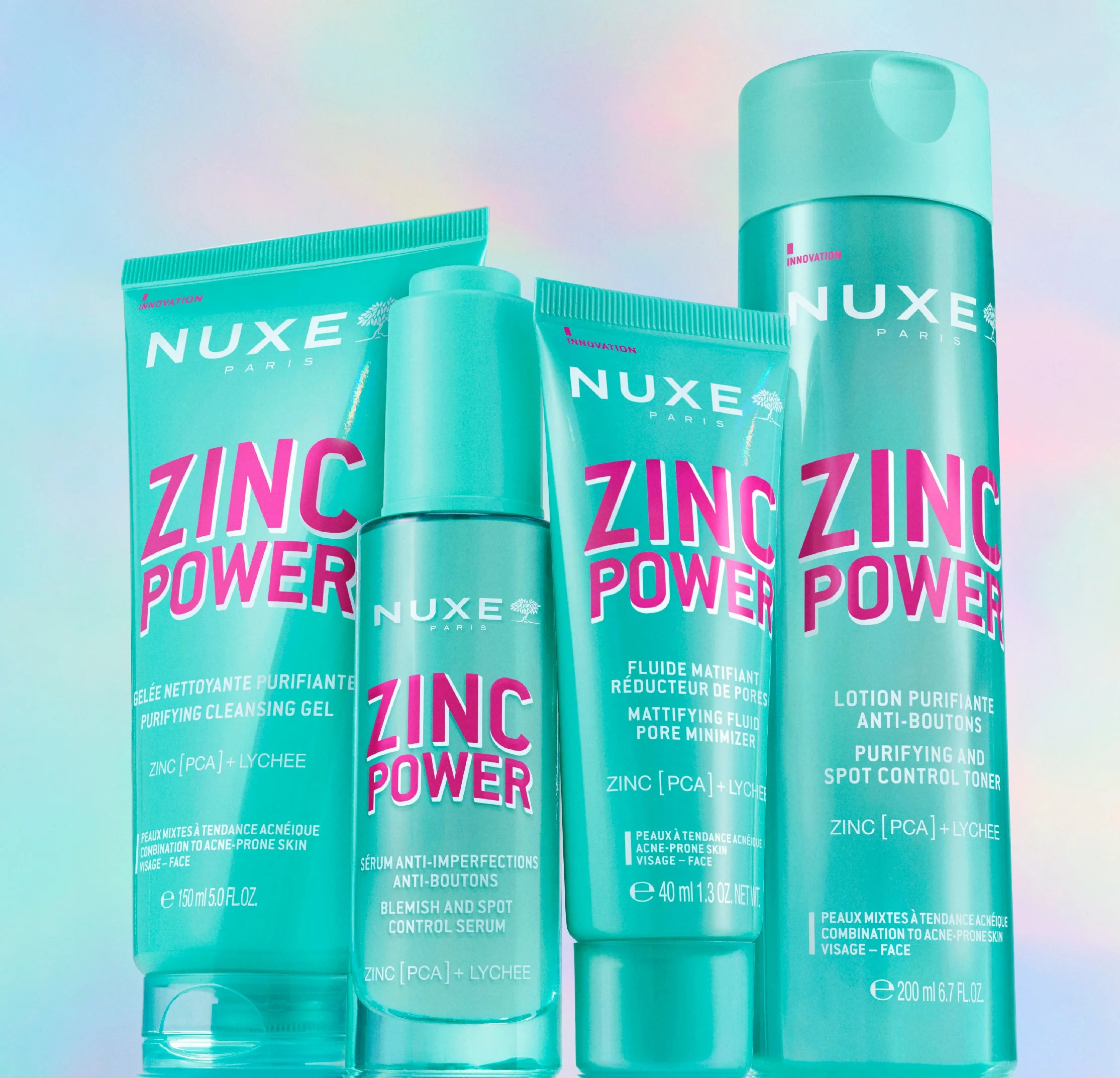 NUXE INTRODUCES ZINC POWER: A FOUR-STEP BLEMISH-CARE ROUTINE FOR CLEARER-LOOKING SKIN