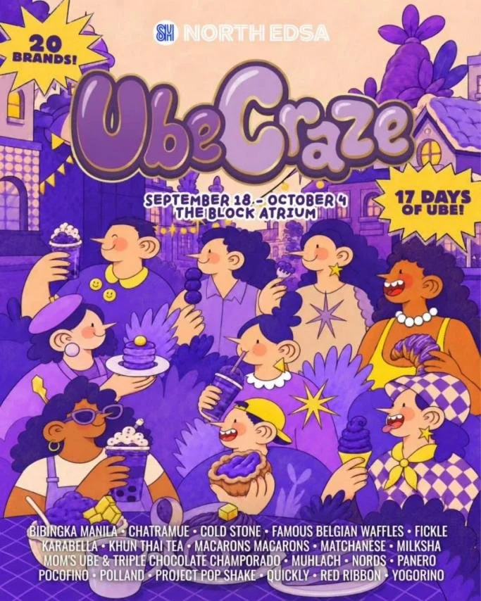 Purple Reign: Ube Takes Over SM North EDSA
