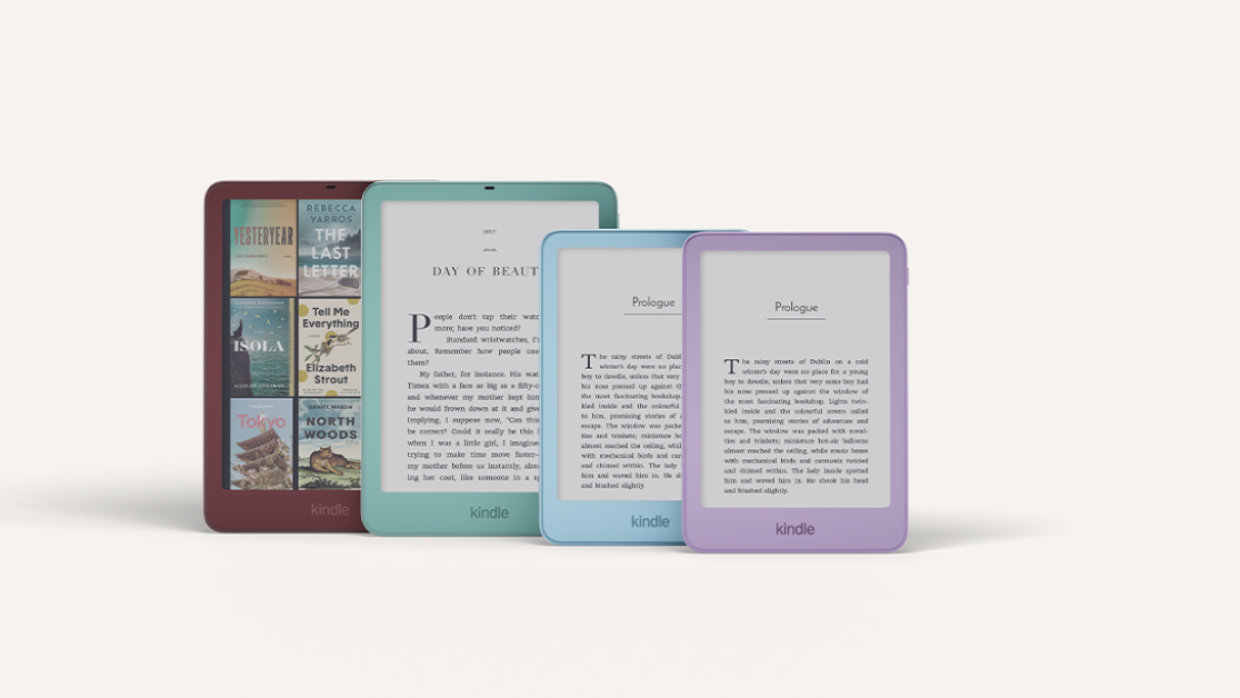 Amazon Gives Kindle a Fresh New Look—and Yes, There’s an Ube Variant