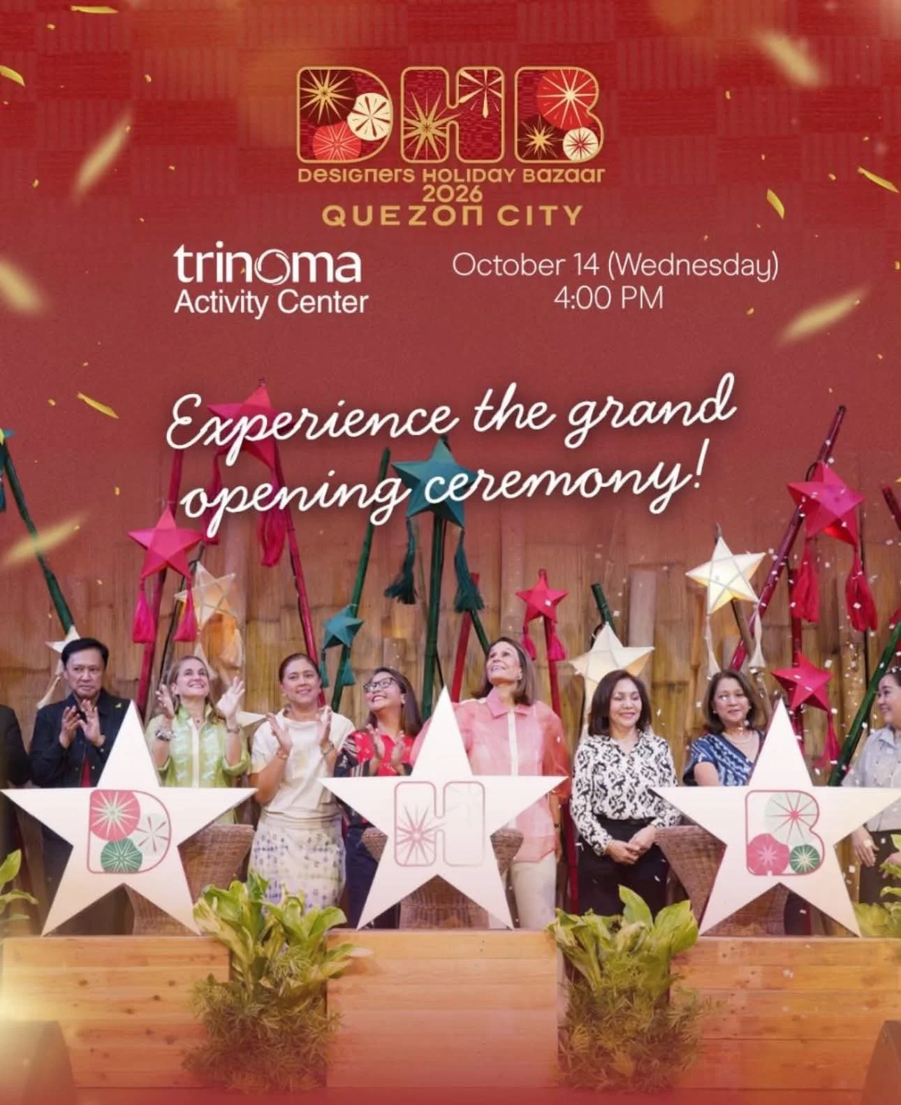 Find the Perfect Gifts Early! Shop Filipino Craftsmanship at Designers Holiday Bazaar Trinoma (Oct 14–18)!