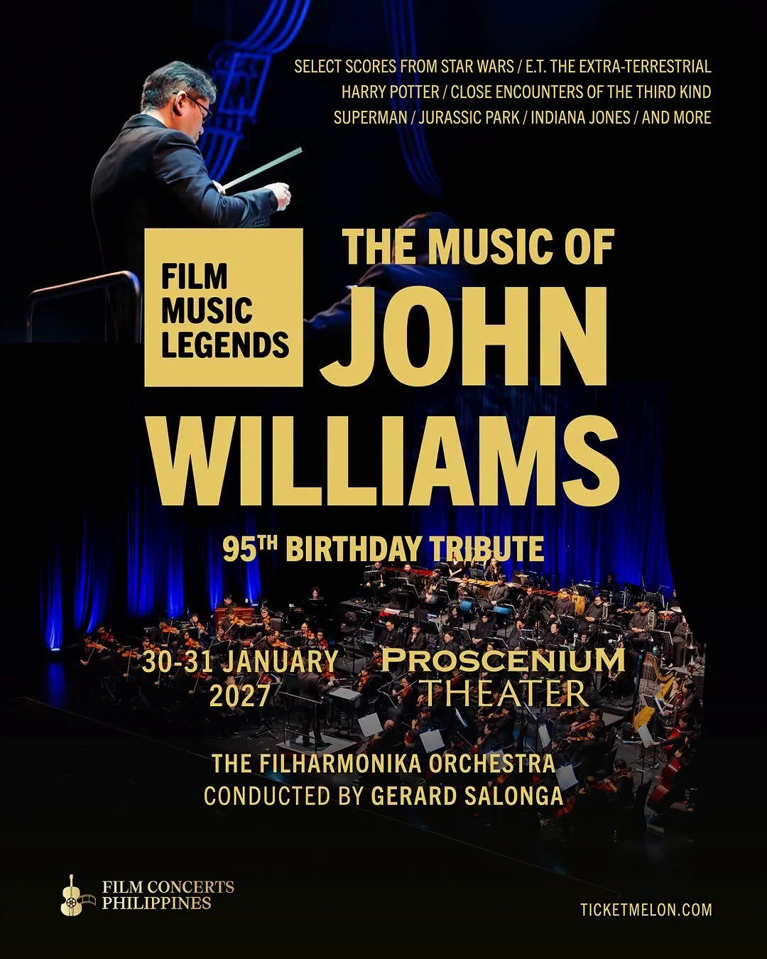 John Williams’ Iconic Film Scores Take Center Stage in Manila for 95th Birthday Tribute in 2027