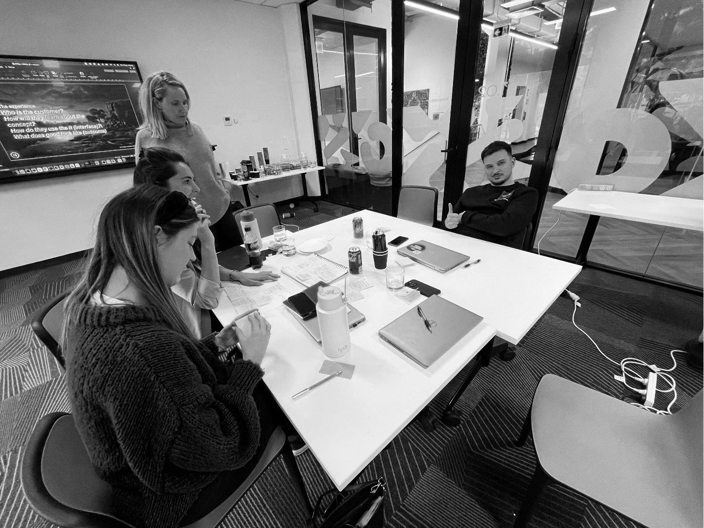 Workshop with marketing team