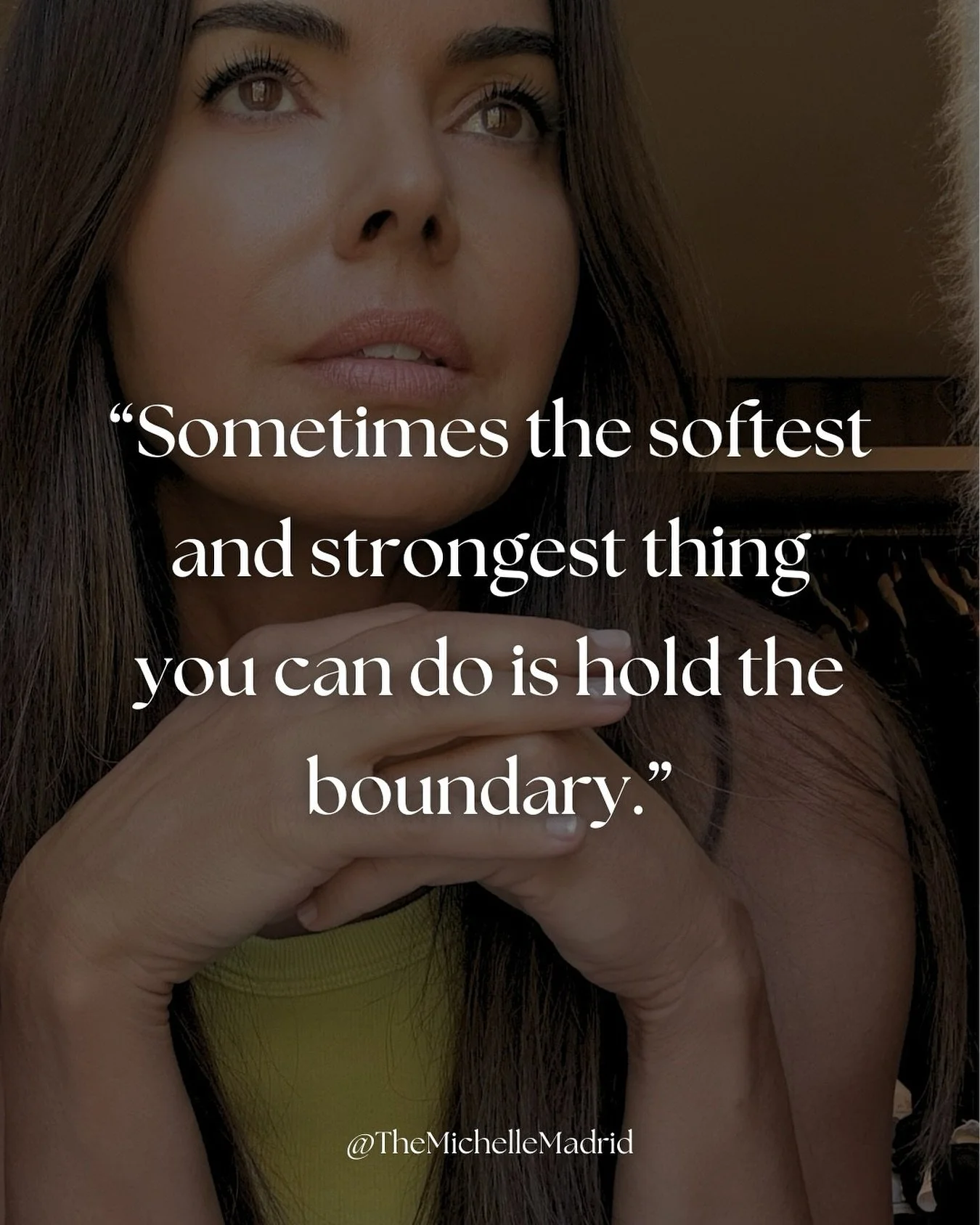 Back-to-school season can be full of transition &mdash; schedules shifting, emotions running high, relationships stretching. In the midst of it all, we can lose ourselves&hellip; boxing up our own needs just to keep the peace.

But holding a boundary