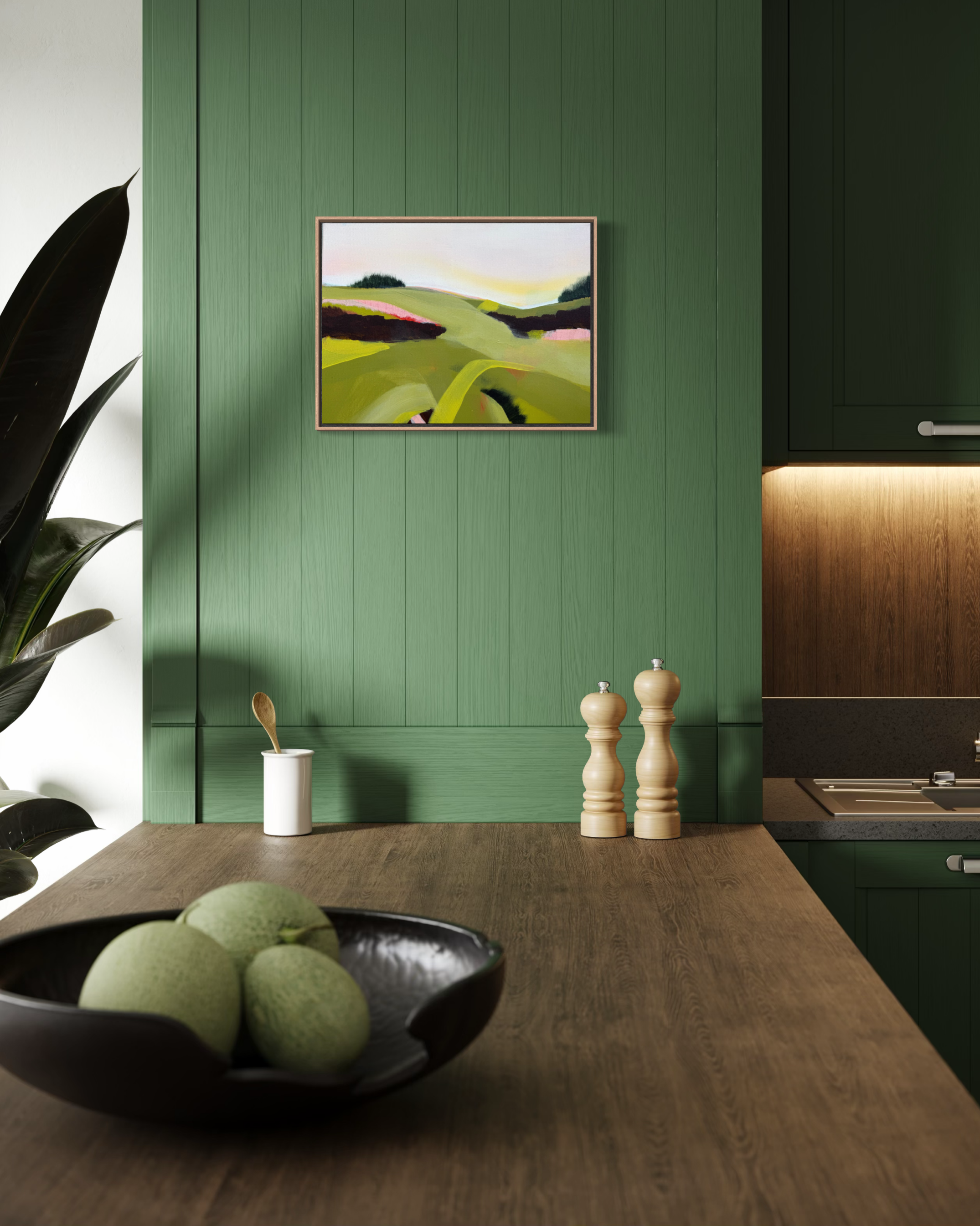 Fresh cut grass | dining room | abstract landscape.PNG