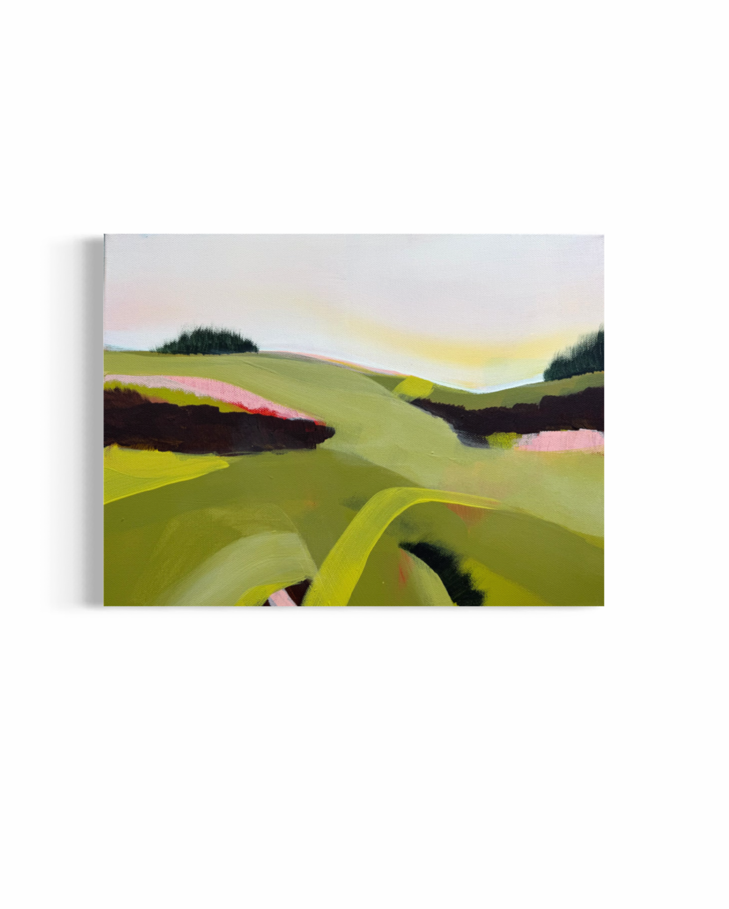 Fresh cut grass | unframed | abstract landscape.PNG