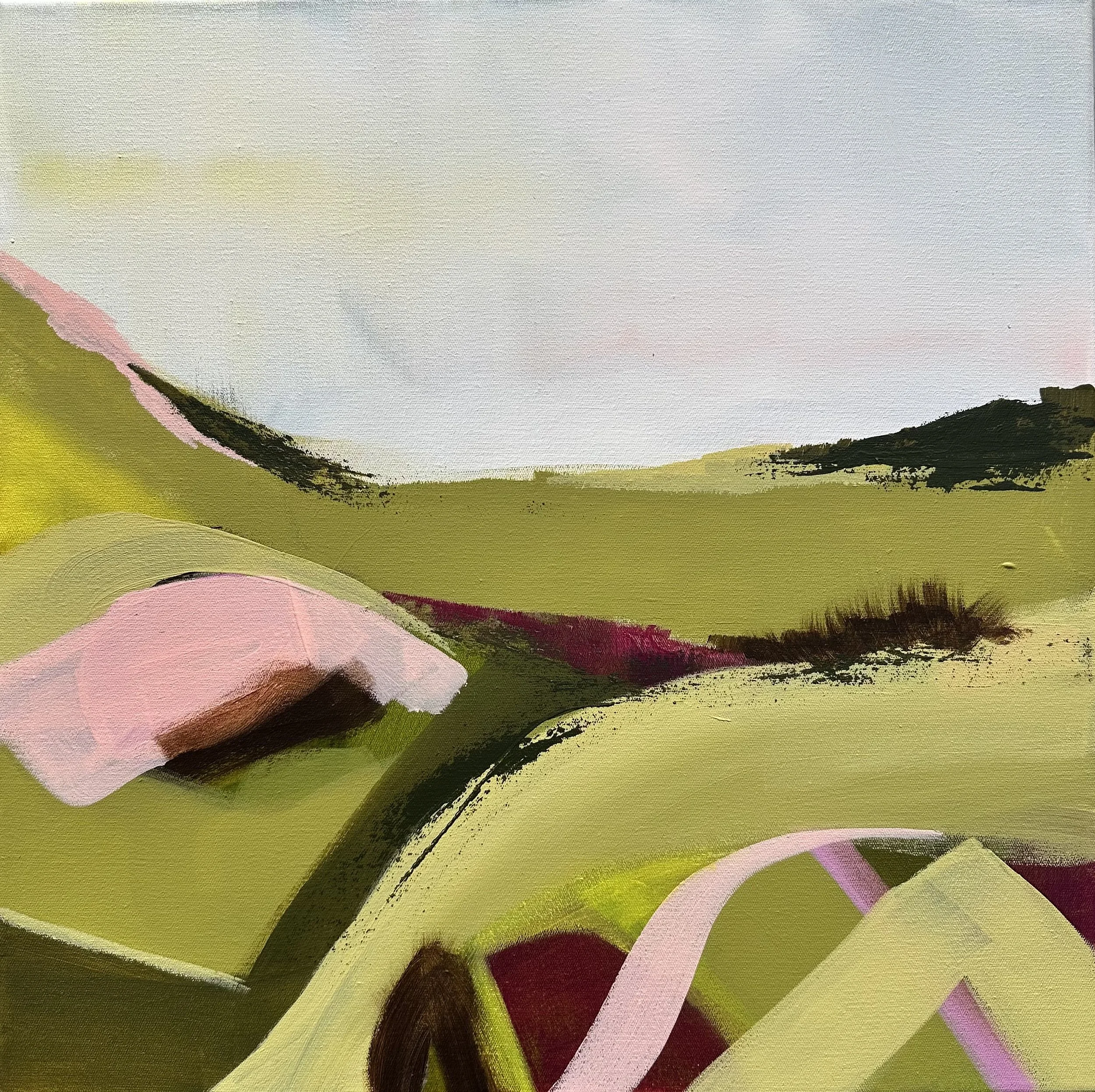 Weitblick | pink and green original abstract landscape.jpeg
