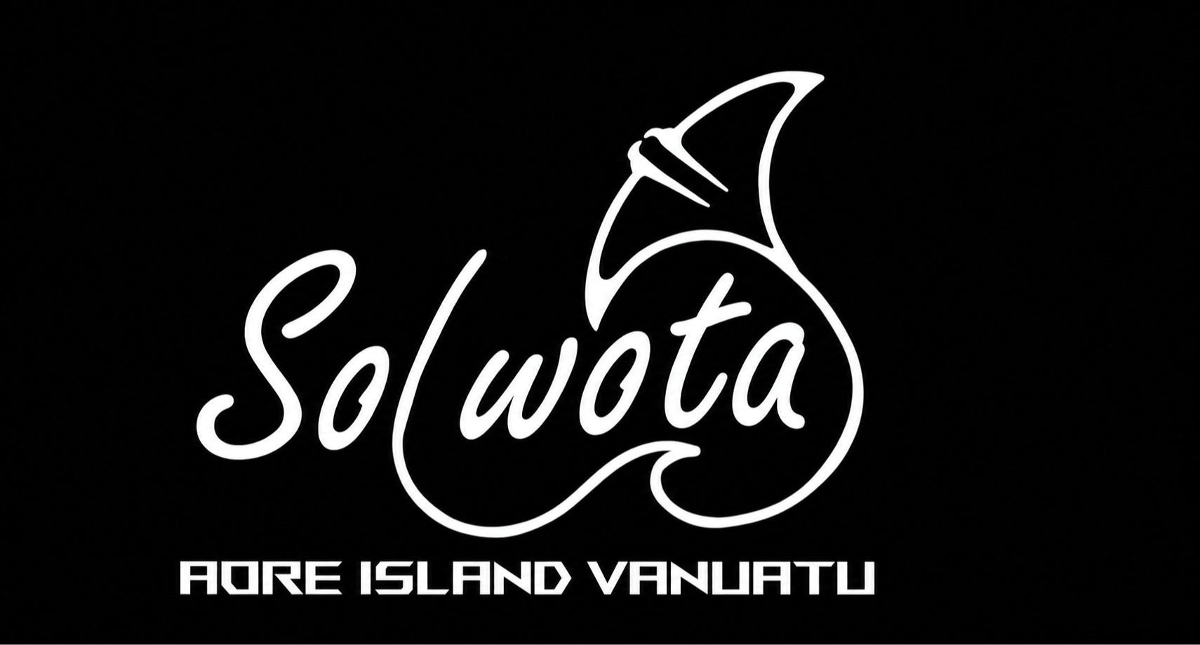 Solwota aore island Vanuatu sign