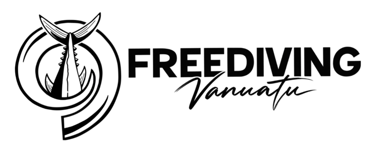 REEDIVING Vanuatu logo with dog tooth tuna tail and vanuatu pig tusk