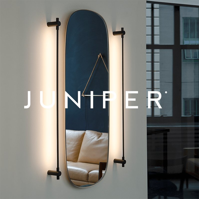 juniper thin badeværelsesbelysning. Roterbar lyskilde