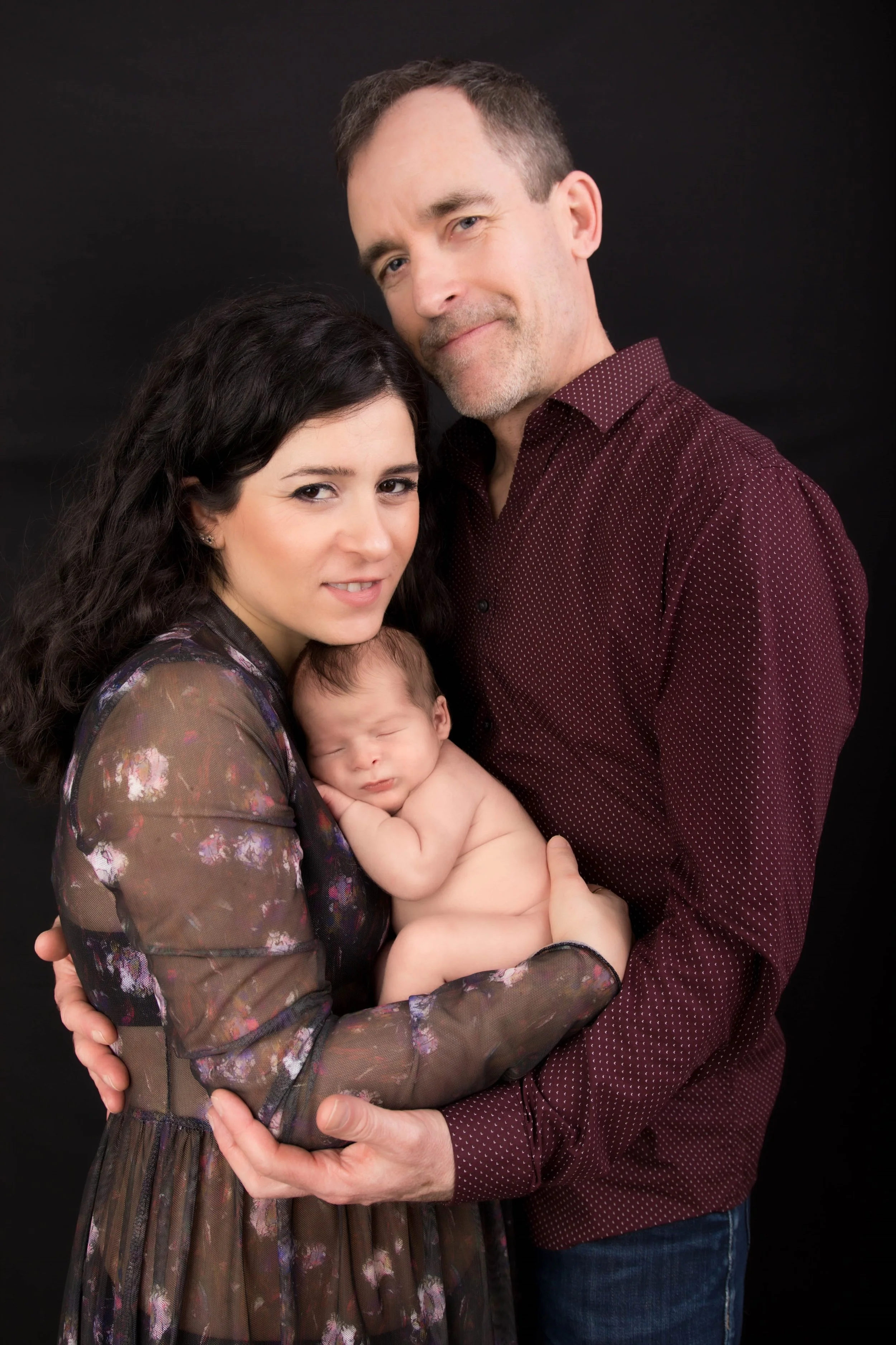 Newborn focení v ateliéru v Berouně