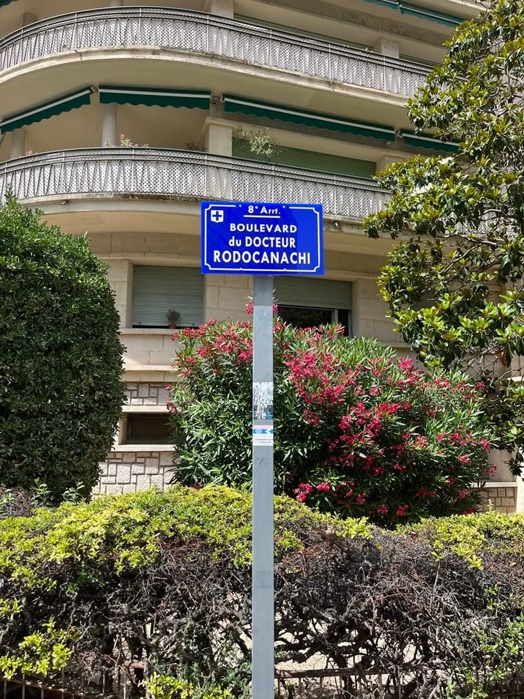 Boulevard named after Dr Rodocanachi