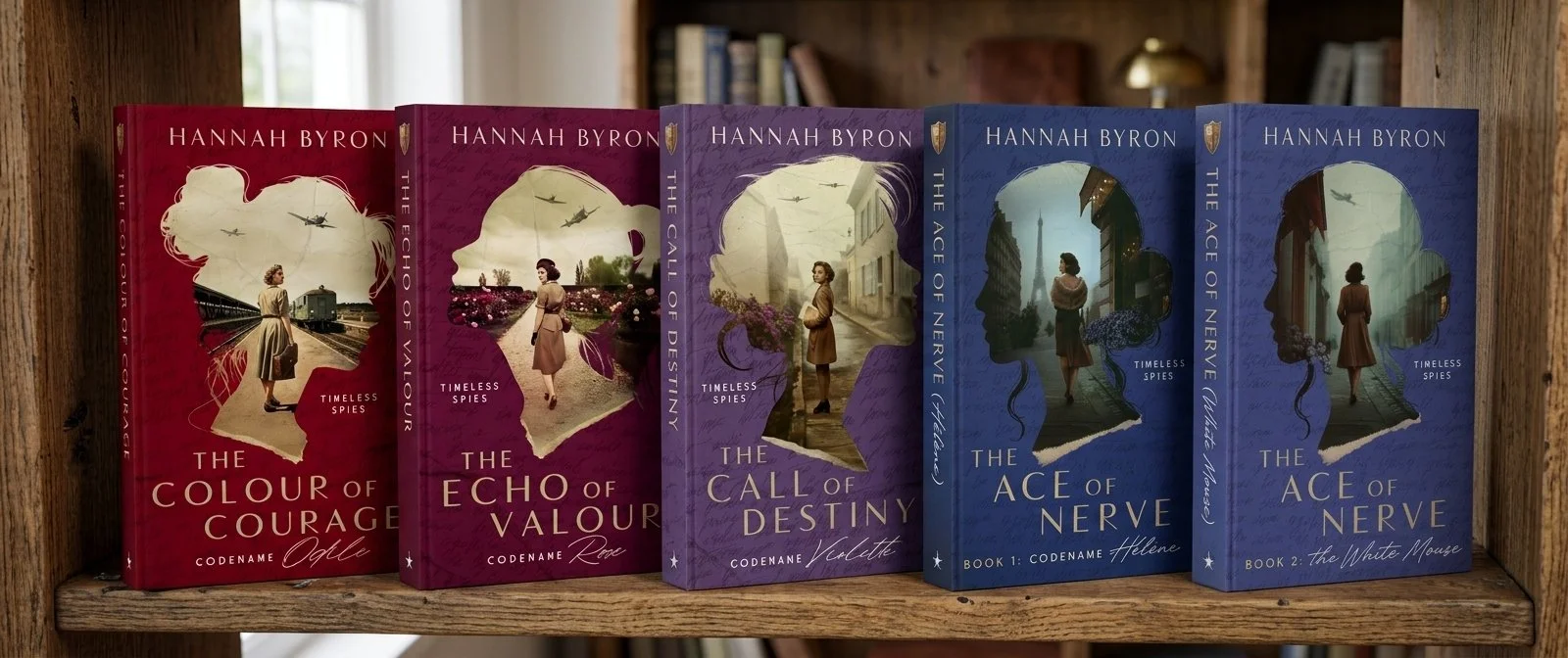 Bookshelf showing 5 books in The Timeless Spies series