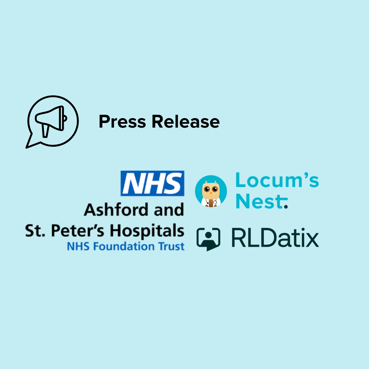 Press release: ASPH is the first NHS trust to deploy the integration between Locum's Nest and RLDatix&nbsp;