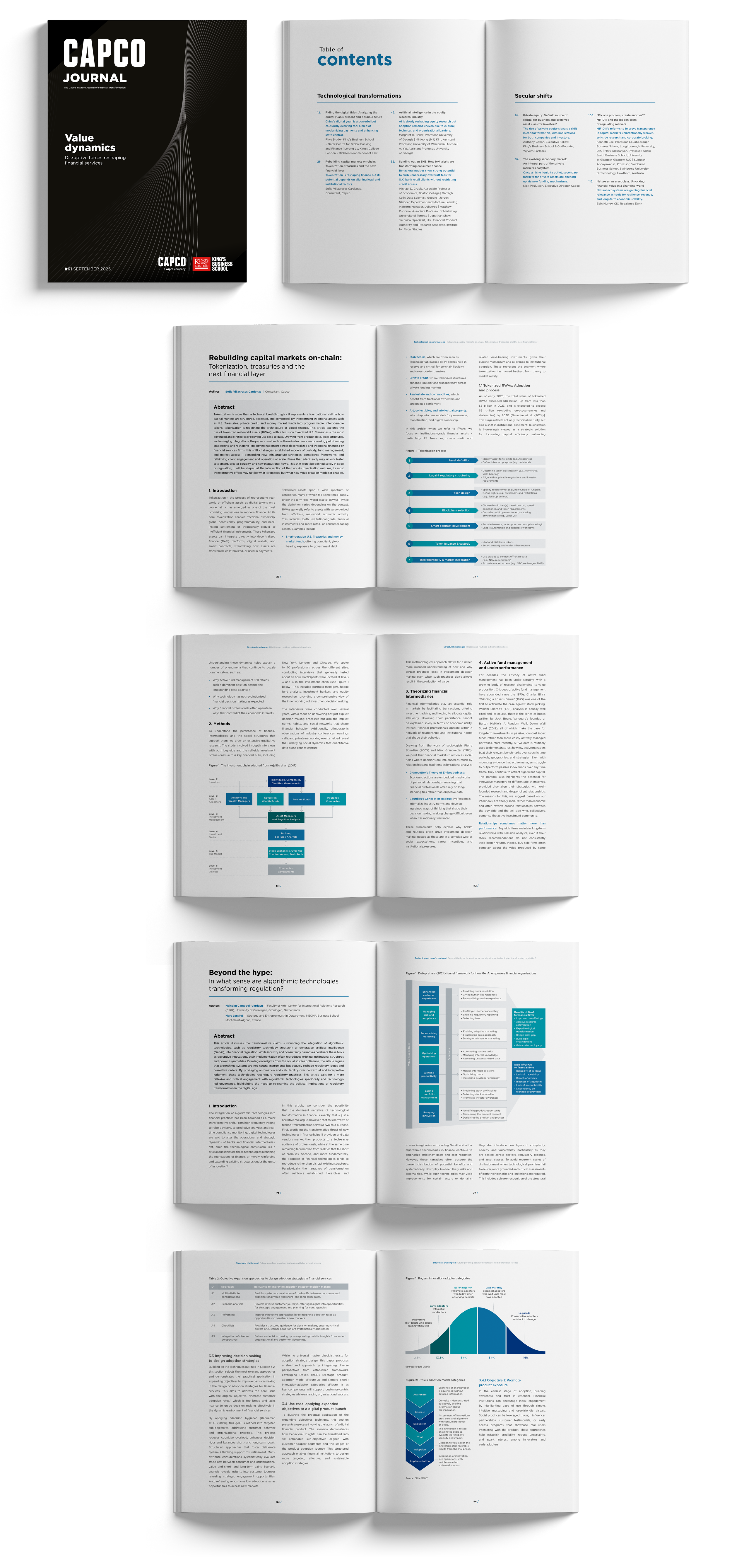 Capco Journal of Financial Transformation, Report Design
