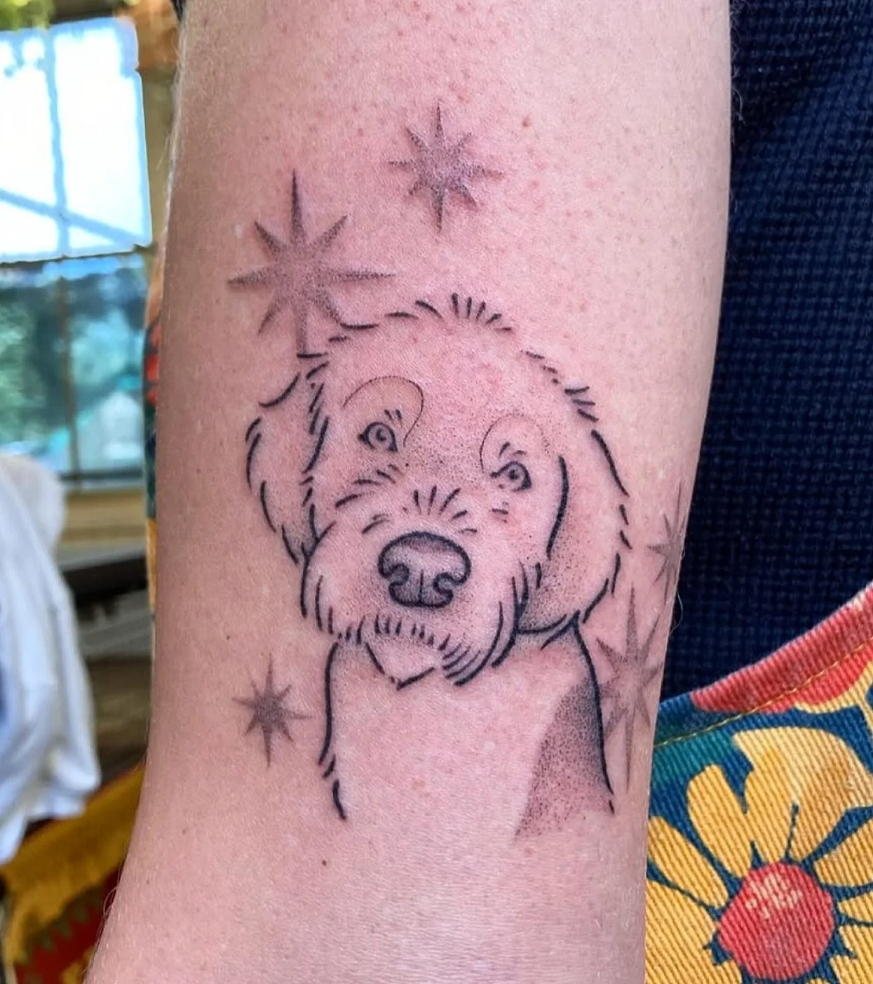 Another furry friend from @elphie.quinn 
.
If you&rsquo;re looking to capture a beloved creature in ink reach out to Elphie to book your session. Warm, gentle and with a brilliant eye for design, she is brilliant at bringing your concept to life. 
.
