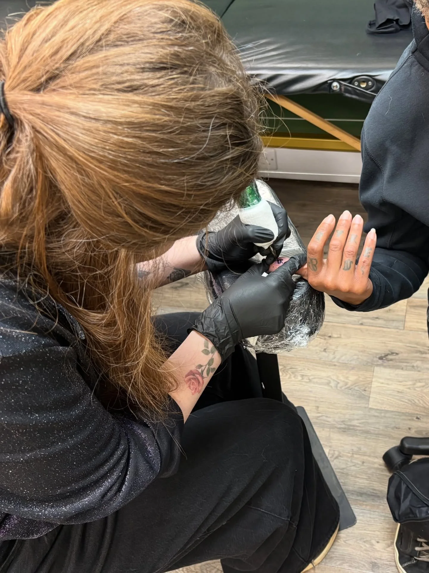 Sophia put gentle care and dedication into every client and we&rsquo;ll miss having her sunny face with us at the studio. Give her a follow to keep up with her work in the new year. 
.
#brighton #brightontattoo #brightontattooartists