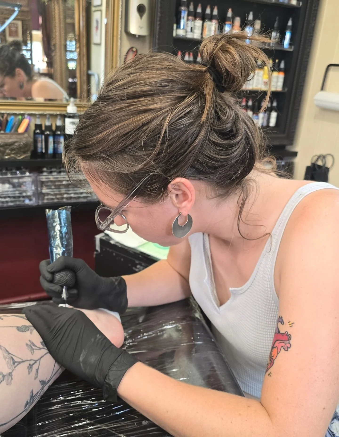 It&rsquo;s been a joy to work with the team at Brighton Tattoo Collective- with our studio now closed everyone is taking their next steps. 
.
If you&rsquo;d like to follow my own creative/tattoo work you can find me at @summersbee.tattoo .