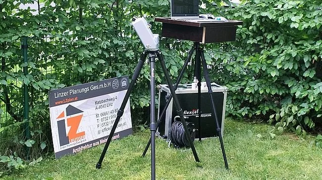 Bestandsvermessung mit Flexijet