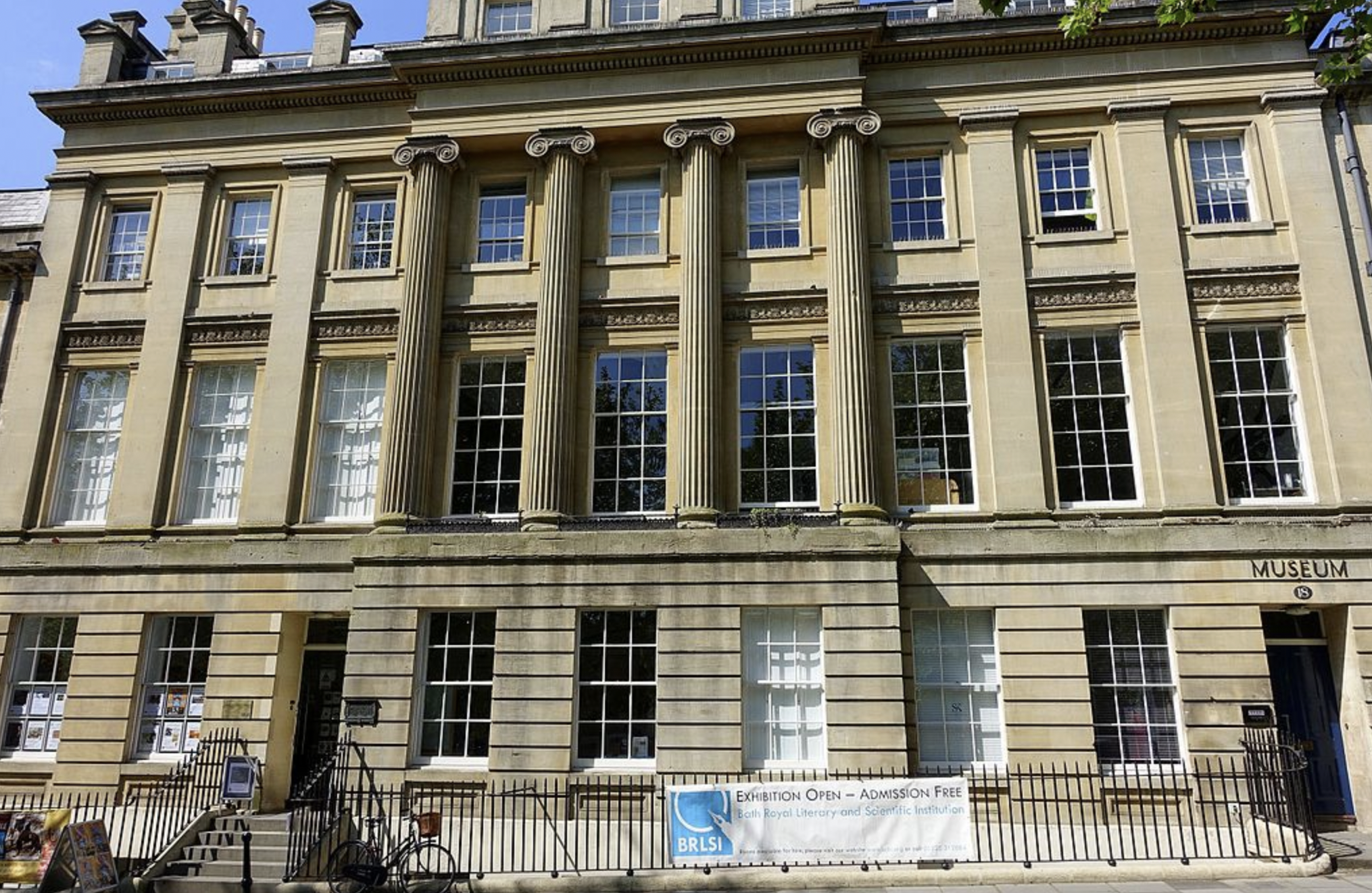  Outside the house at lovely Queen Square in the city centre 