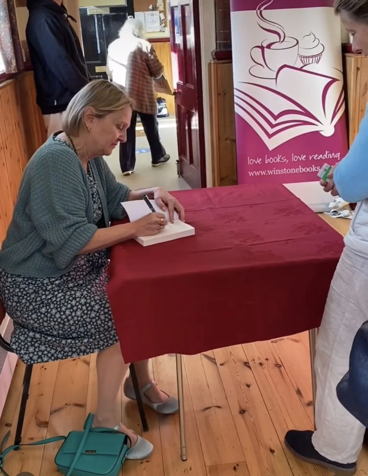  Book signing. Photo: © Gail Garbutt 