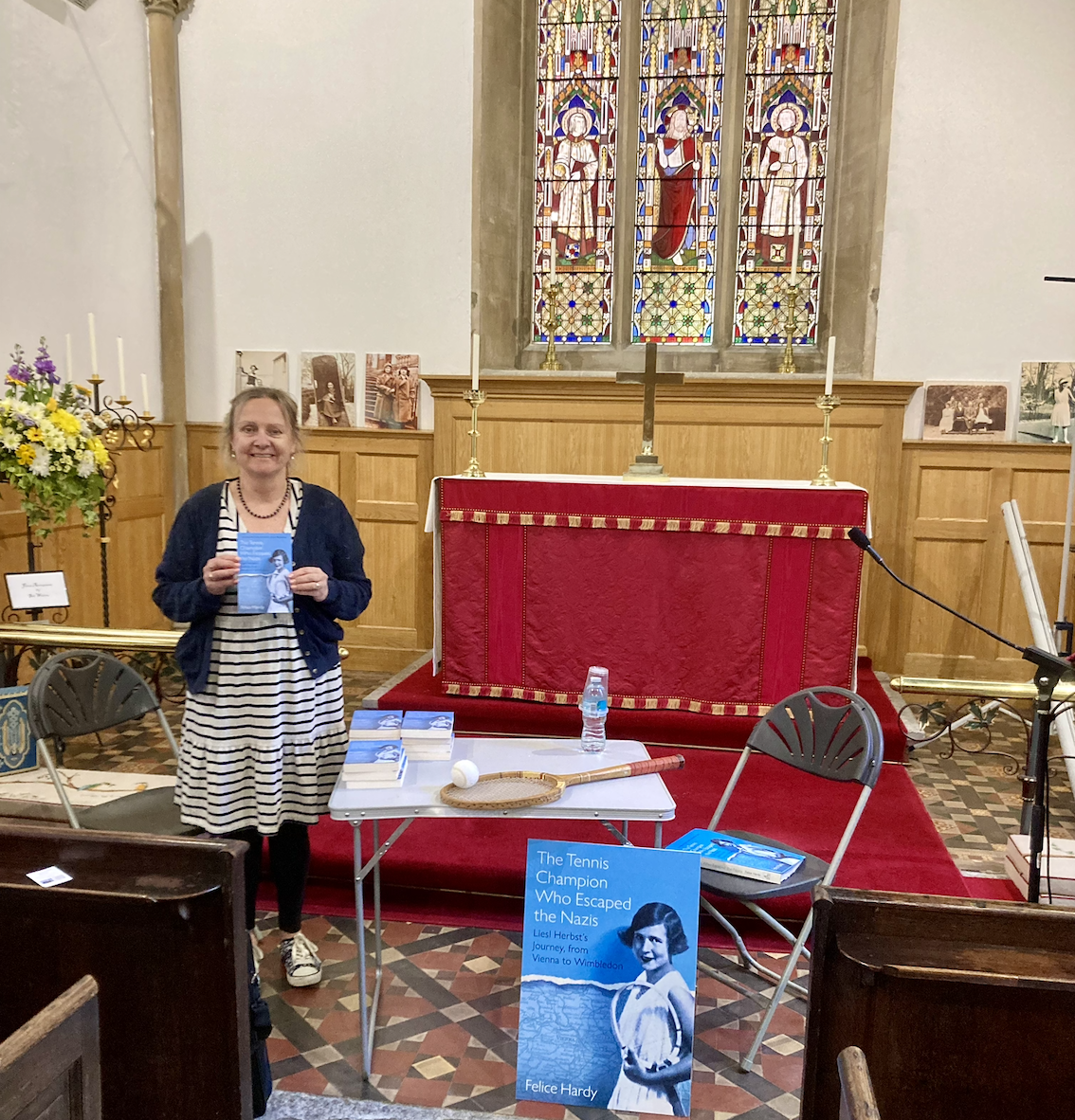 Photo: © Inside St Lawrence Chapel before my talk